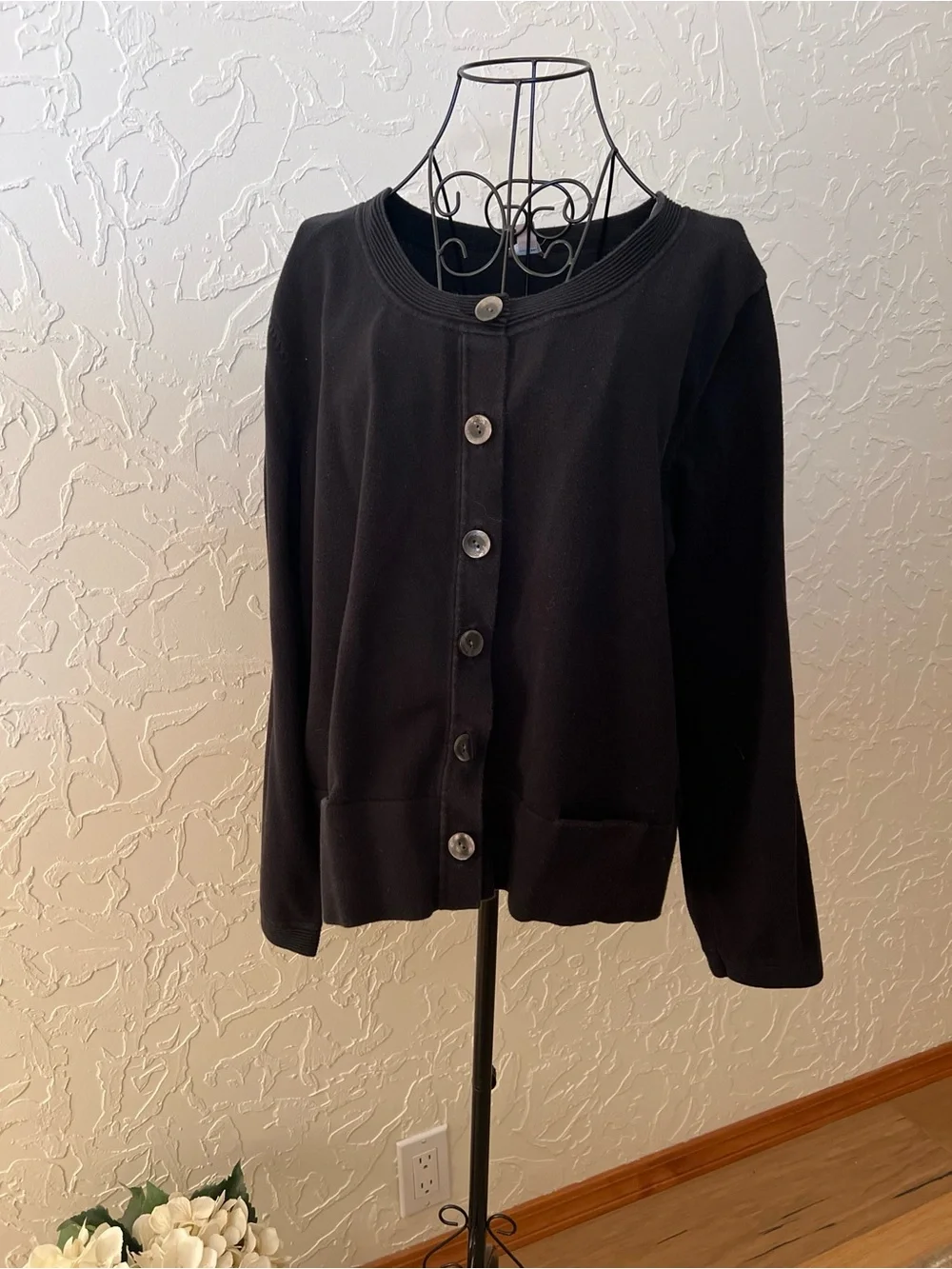 J. Jill Cotton Blend Cardigan